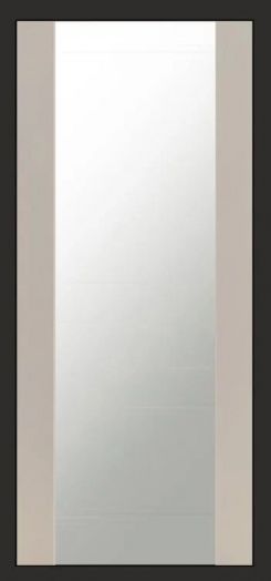 Входная дверь Termo-door Орегон Дуб - Зеркало Слоновая кость