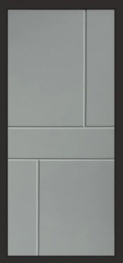 Входная дверь Termo-door Орегон Венге - Горизонт Грей софт