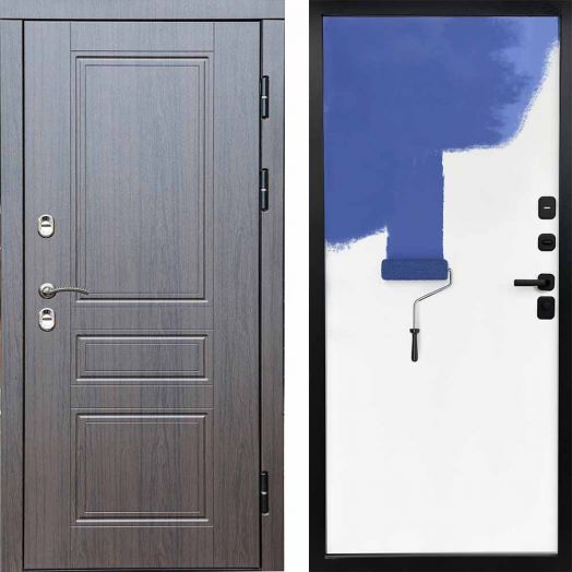 Входная дверь Termo-door Орегон Венге - Грунт под покраску