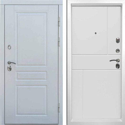 Входная дверь Termo-door Орегон WHITE - Горизонт Белый