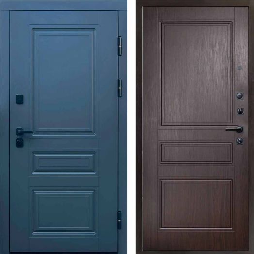 Входная дверь Termo-door Орегон Графит - Класскика Венге