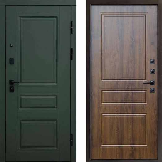 Входная дверь Termo-door Орегон Грин - Классика Дуб