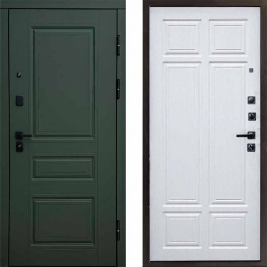 Входная дверь Termo-door Орегон Грин - Лиственница премиум