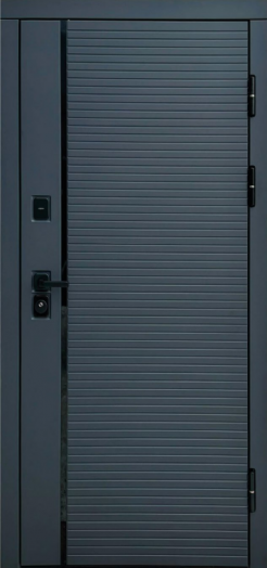 Входная дверь Termo-door Графит line - Классик Дуб