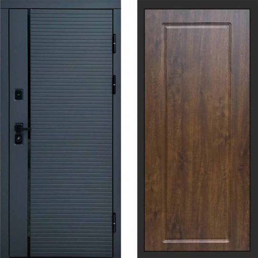 Входная дверь Termo-door Графит line - Гранд Дуб