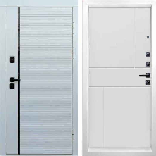 Входная дверь Termo-door WHITE LINE - Горизонт Белый
