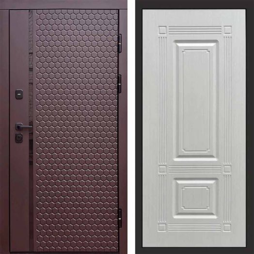 Входная дверь Termo-door Simple Шоколад - Мадрид Лиственница