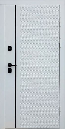 Входная дверь Termo-door Simple White - Классик Белый софт