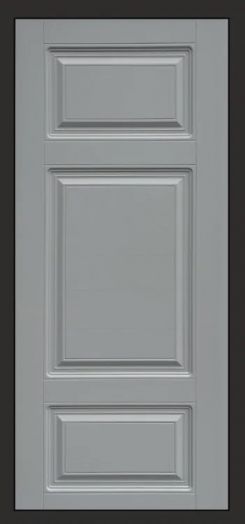 Входная дверь Termo-door Simple Графит - Лион Грей софт