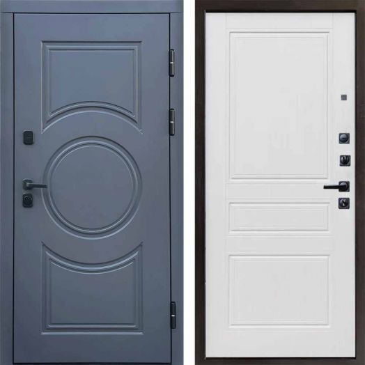 Входная дверь Termo-door Сфера - Классика Белое дерево