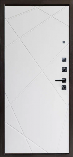 Входная дверь Termo-door Сфера - Лучи Белый
