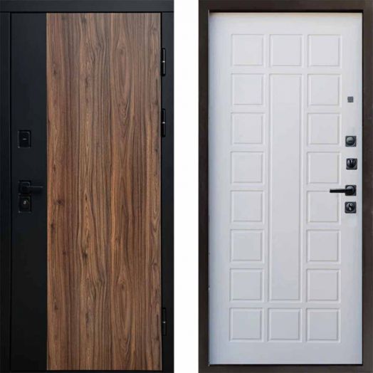 Входная дверь Termo-door Флэш - Престиж Белое дерево