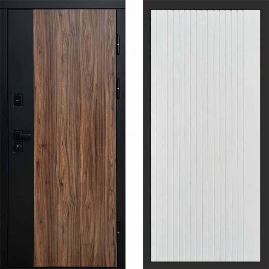 Входная дверь Termo-door Флэш - FLAT Белый софт