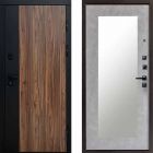 Входная дверь Termo-door Флэш - Зеркало триумф Бетон светлый