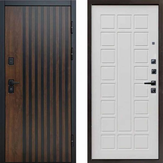 Входная дверь Termo-door Кантри - Престиж Бежевый матовый