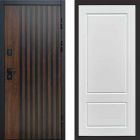 Входная дверь Termo-door Кантри - Марсель Белый софт