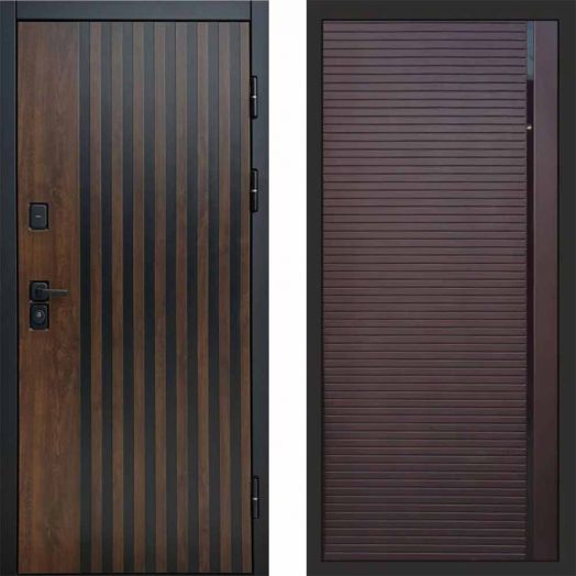 Входная дверь Termo-door Кантри - Porte Шоколад