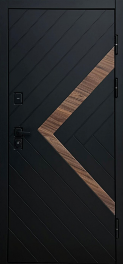 Входная дверь Termo-door Плэй - Зеркало Дуб