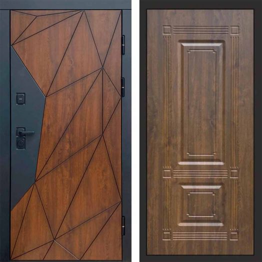 Входная дверь Termo-door Геометрия - Мадрид Дуб