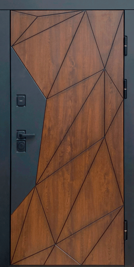 Входная дверь Termo-door Геометрия - Мадрид Дуб