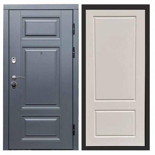 Входная дверь Termo-door Премиум Грей - Марсель Слоновая кость