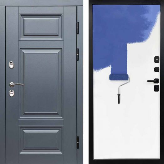 Входная дверь Termo-door Премиум Грей - Грунт под покраску