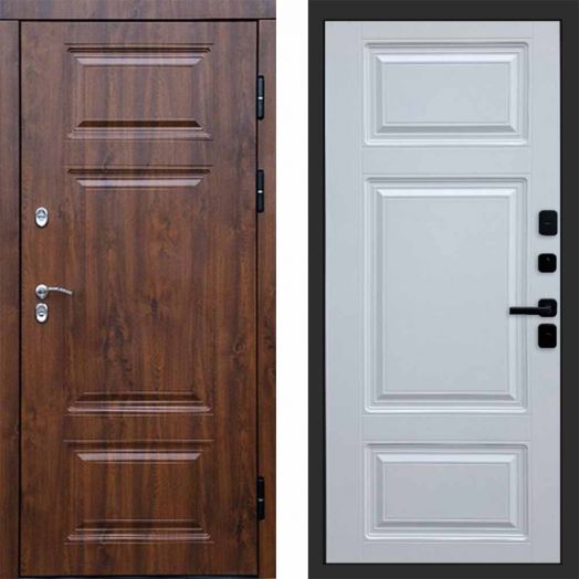 Входная дверь Termo-door Премиум Дуб - Лион Белый софт