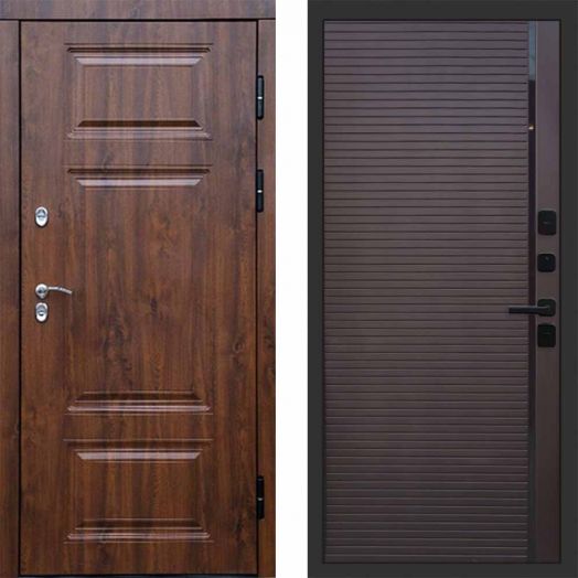 Входная дверь Termo-door Премиум Дуб - Porte Шоколад