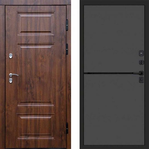 Входная дверь Termo-door Премиум Дуб - Нео Графит