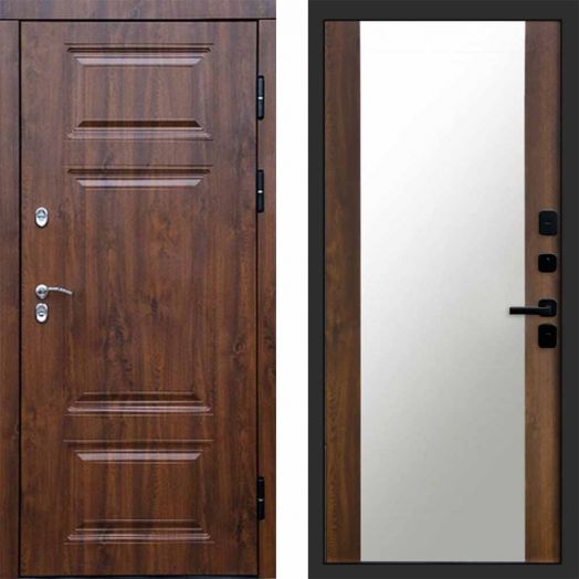 Входная дверь Termo-door Премиум Дуб - Зеркало Дуб
