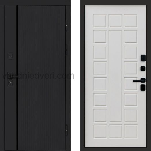 Входная дверь Termo-door Урбан Black - Престиж Бежевый матовый