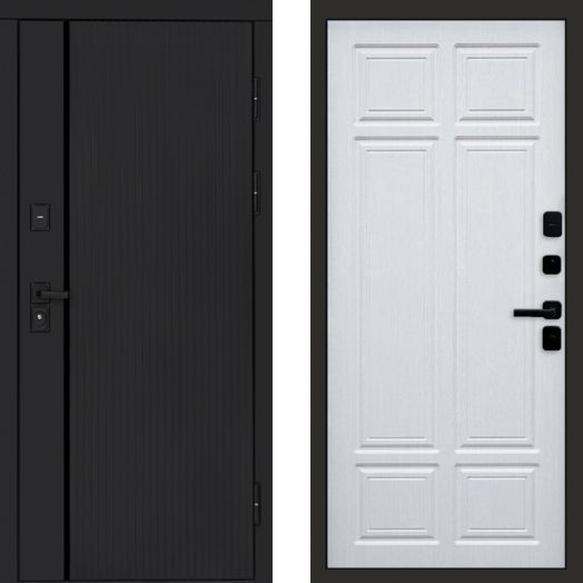 Входная дверь Termo-door Урбан Black - Лиственница премиум