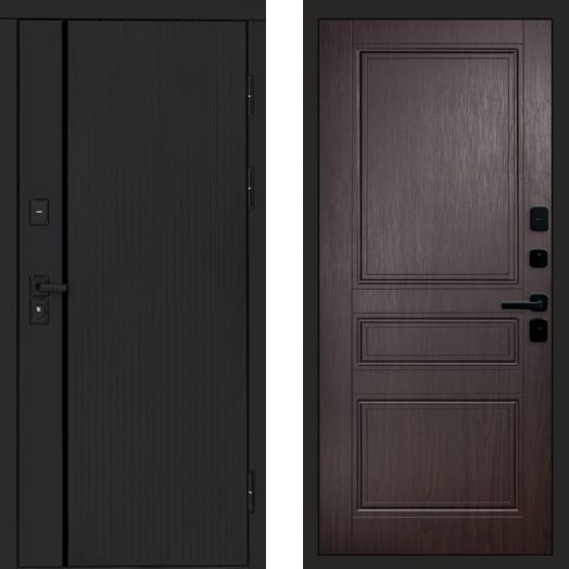 Входная дверь Termo-door Урбан Black - Класскика Венге