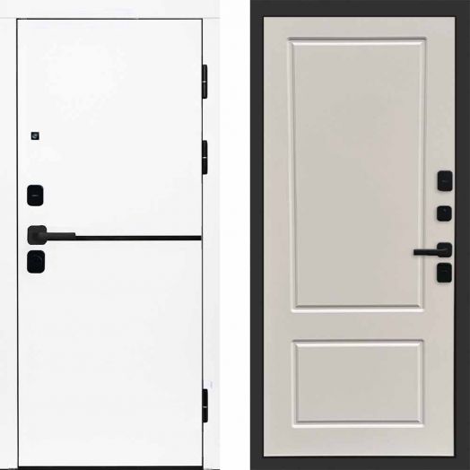 Входная дверь Termo-door Тренд WHITE - Марсель Слоновая кость