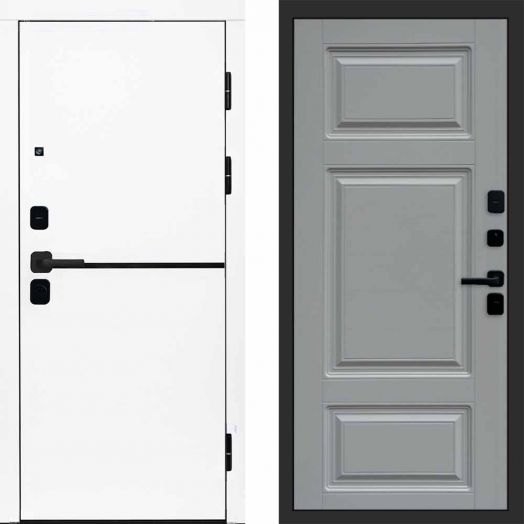 Входная дверь Termo-door Тренд WHITE - Лион Грей софт