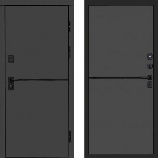 Входная дверь Termo-door Тренд Графит - Нео Графит