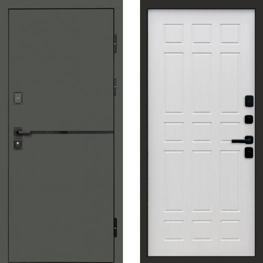 Входная дверь Termo-door Тренд Грин - Спарта Лиственница