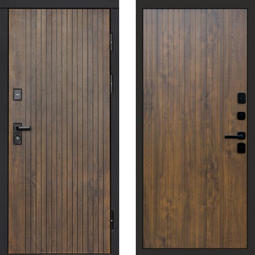 Входная дверь Termo-door Твист Ультра - FLAT Дуб