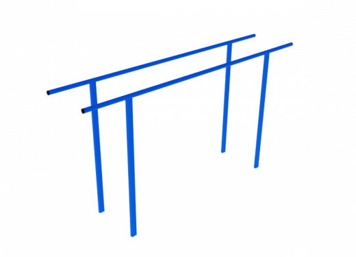 Брусья 2900х580х1200