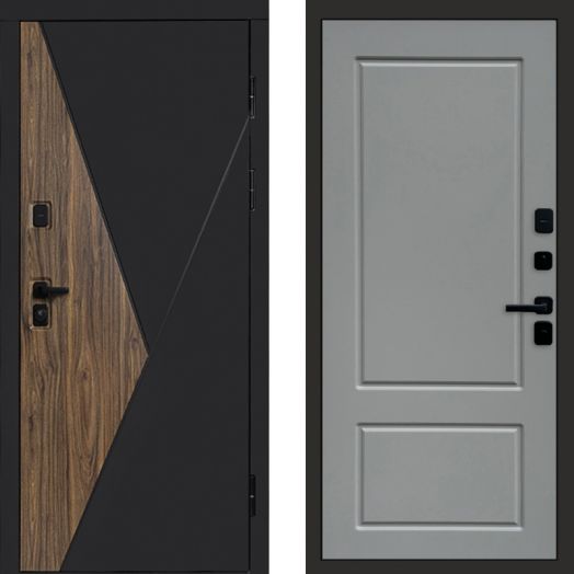 Входная дверь Termo-door Матрикс Ультра - Марсель Грей софт