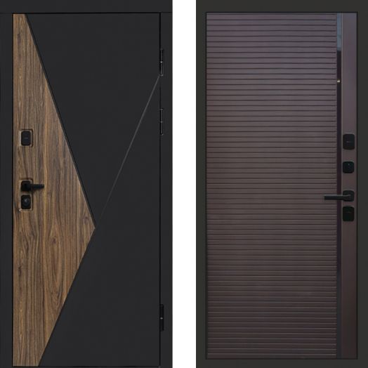 Входная дверь Termo-door Матрикс Ультра - Porte Шоколад