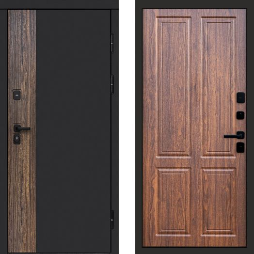Входная дверь Termo-door ТОР - Орех стандарт