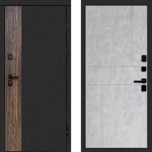 Входная дверь Termo-door ТОР - Горизонт Бетон светлый