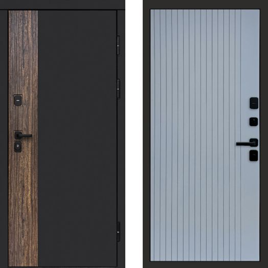 Входная дверь Termo-door ТОР - FLAT Грей софт