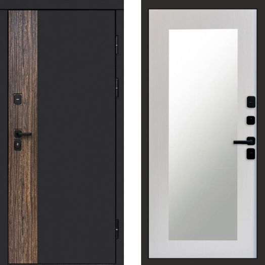 Входная дверь Termo-door ТОР - Зеркало триумф Лиственница