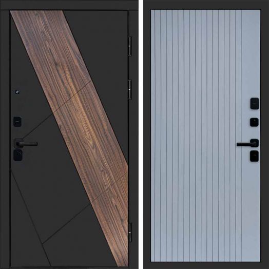 Входная дверь Termo-door Нова - FLAT Грей софт