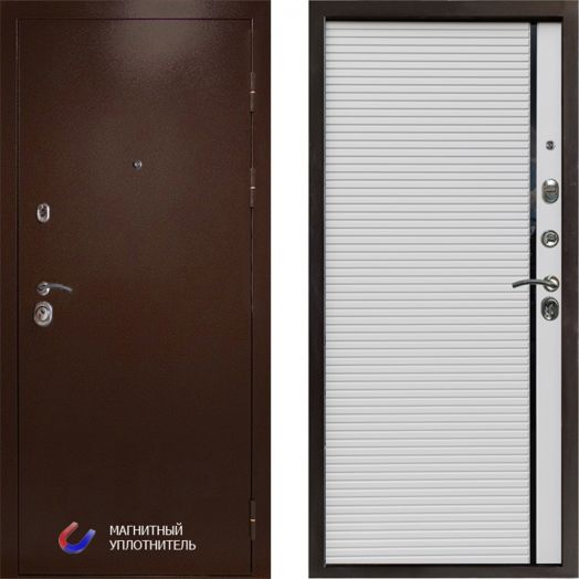 Входная дверь Termo-door Техно Медь - Porte white