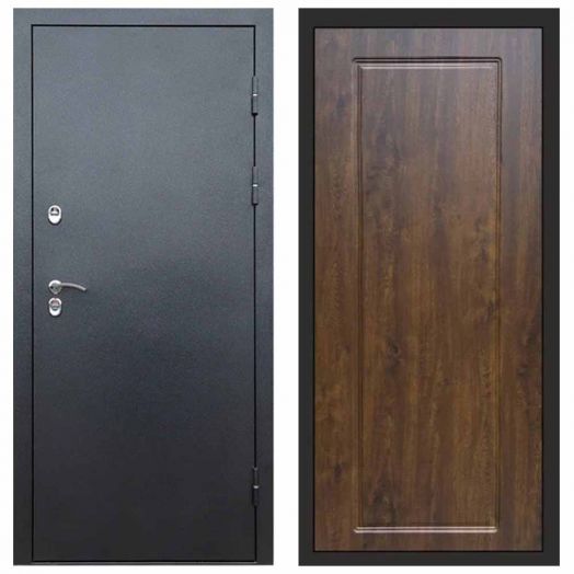 Входная дверь Termo-door Техно Графит - Гранд Дуб