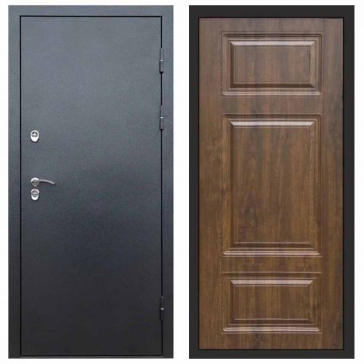 Входная дверь Termo-door Техно Графит - Лион Дуб