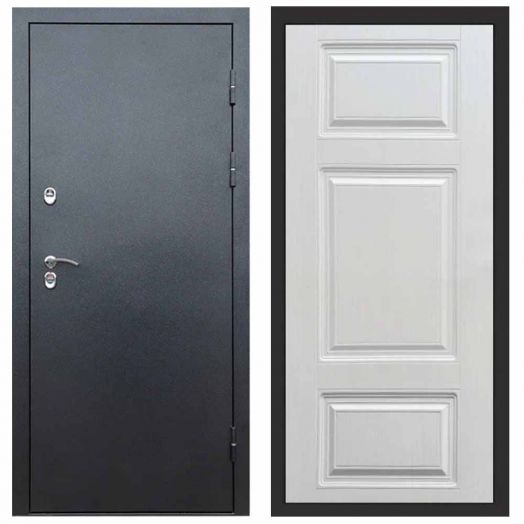 Входная дверь Termo-door Техно Графит - Лион Лиственница